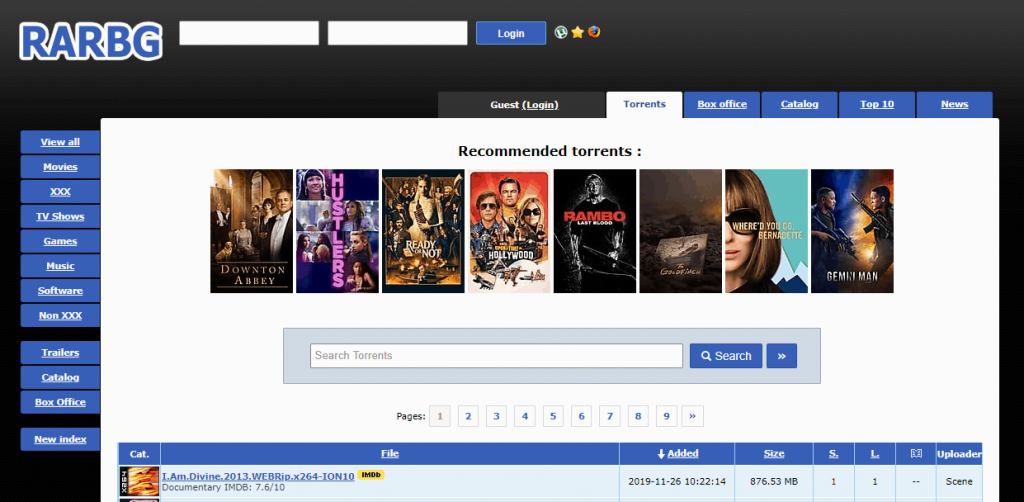 Free Torrent Sites