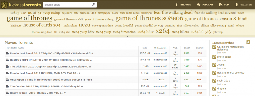 15 Best Torrent Sites %currentyear% (FREE) Unblocked Torrenting List 20 Best Torrent Sites