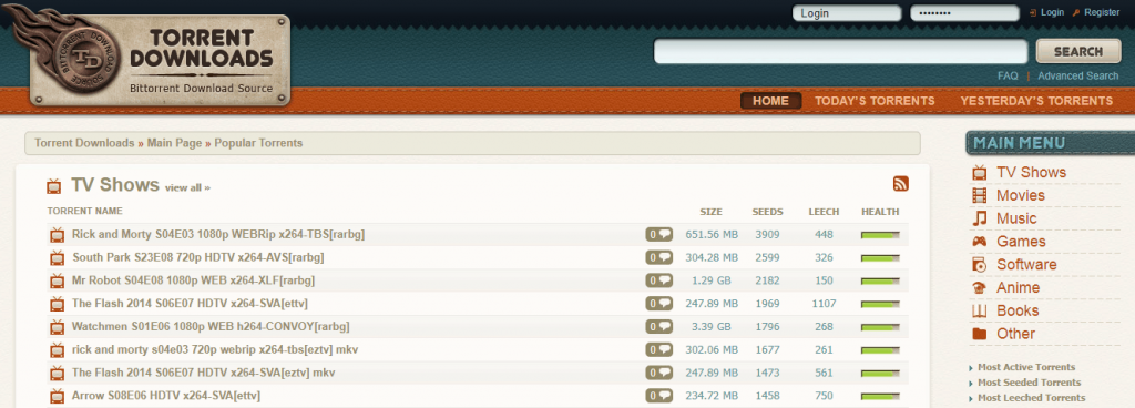 Best Torrent Sites
