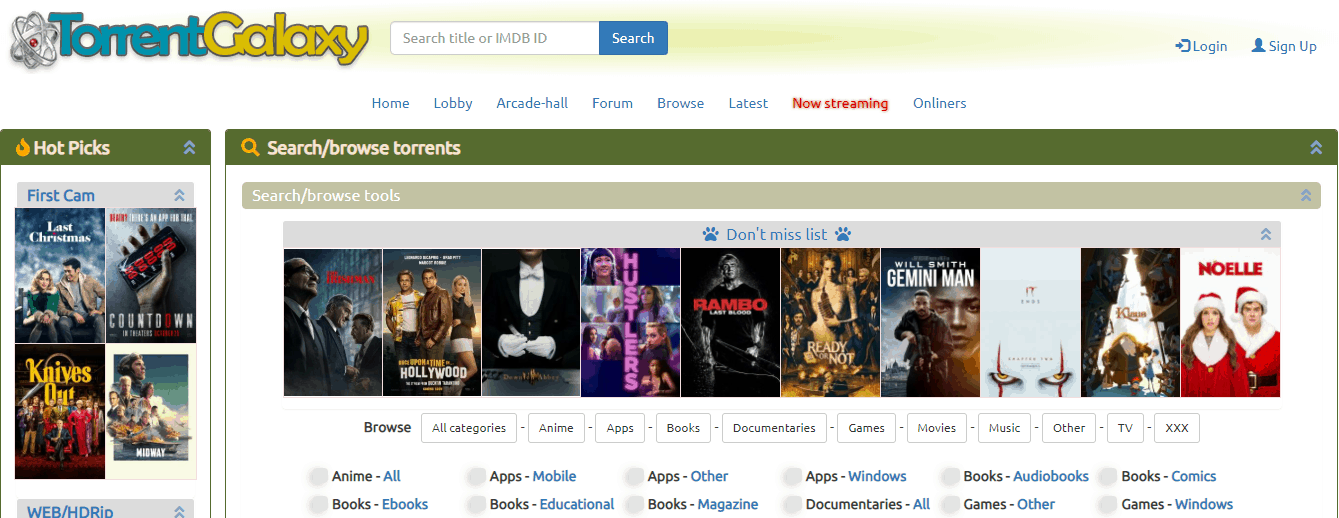 torrent website for movies