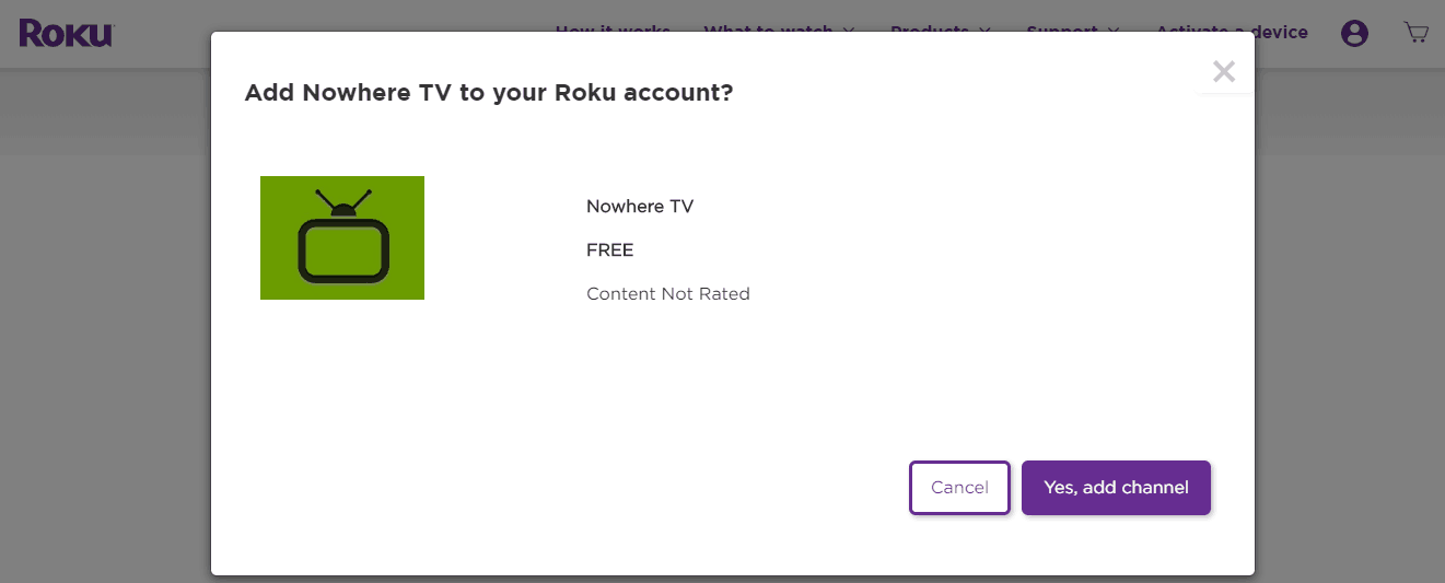 roku private channels