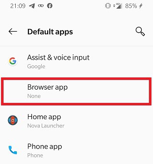 Default-Browser-Android-Phone