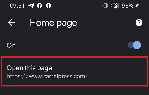 content://com.android.browser.home/ - chrome browser