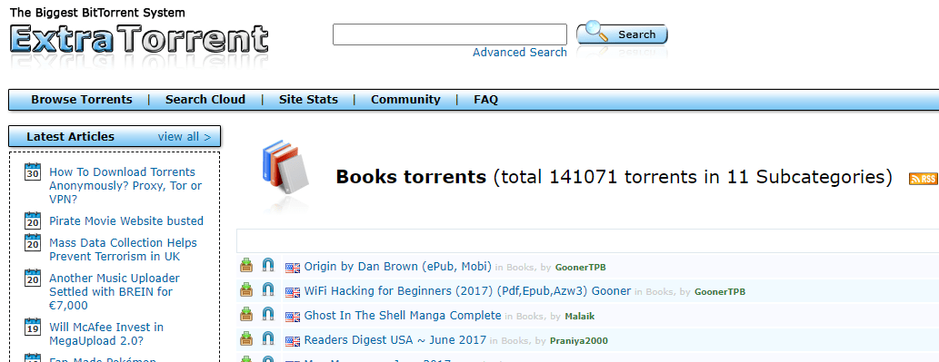 Ebooks extratorrent