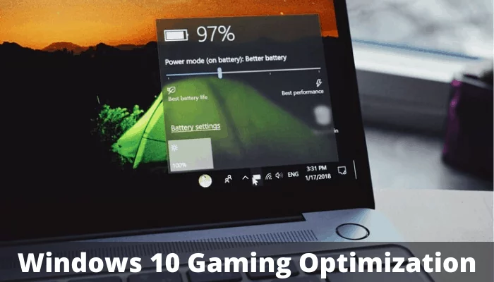 Optimize Windows 10 For Gaming