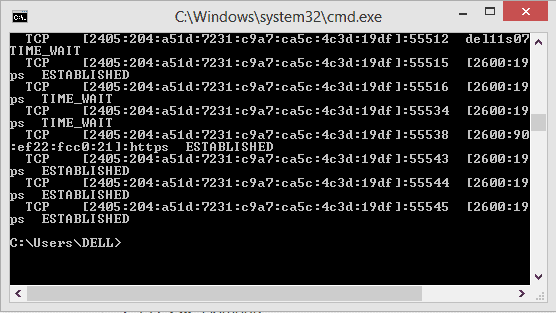 CMD Windows Screen