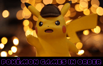 Pokémon Games In Order