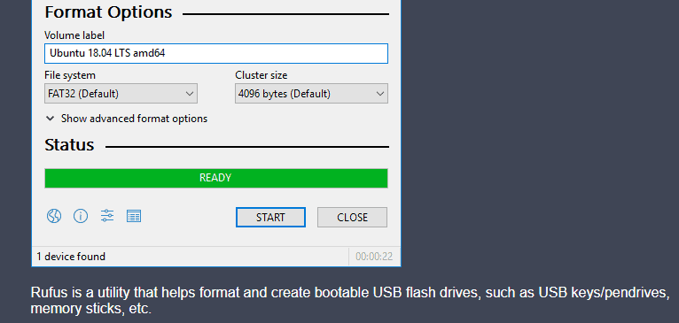 Rufus USB Bootable Software