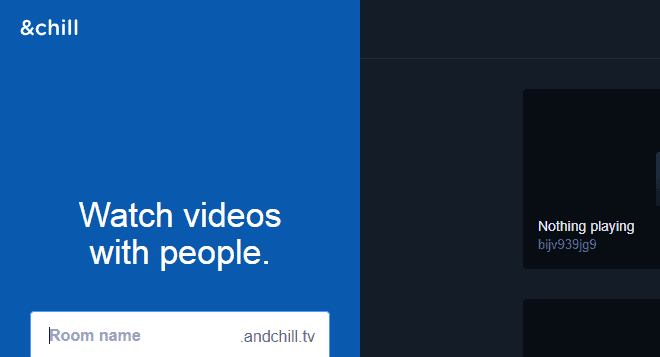 AndChill TV - Sites Like Rabb.it