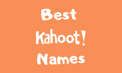 Best Kahoot Names
