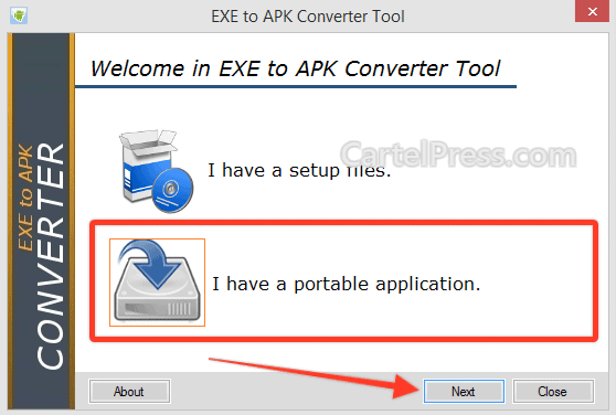 Convert EXE To Apk