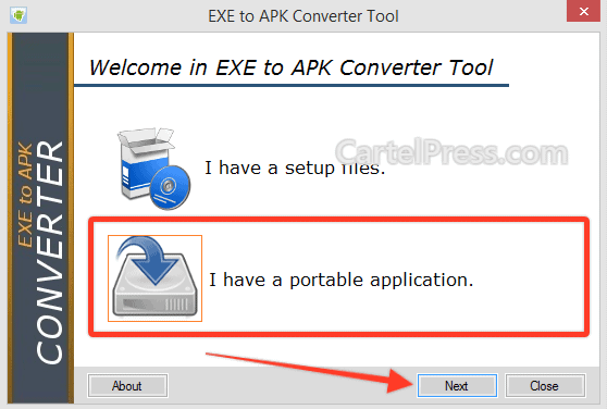 exe to apk converter tool software