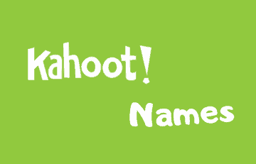 Kahoot Names