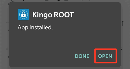 Open Kingo Root Apk