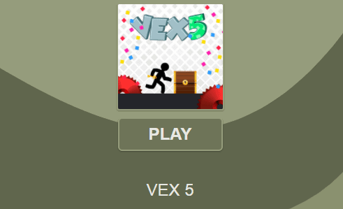 VEX 5 Flash Game