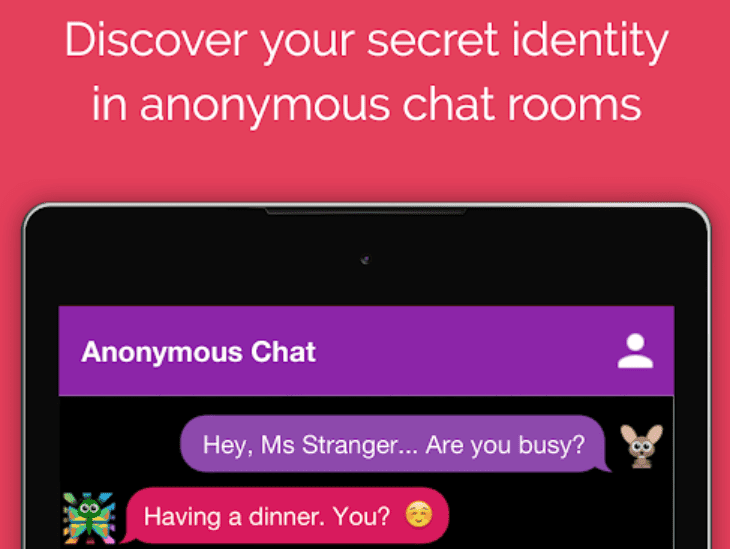 Anonymous chat sites