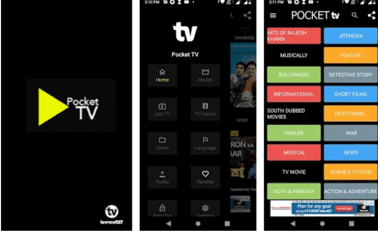 Download Pocket TV for Windows PC
