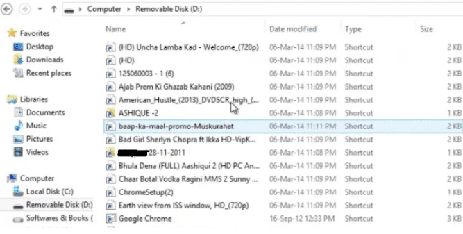 Shortcut Files