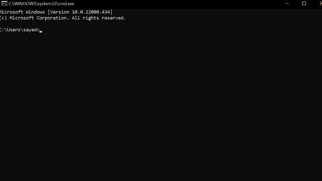 Command Prompt Box