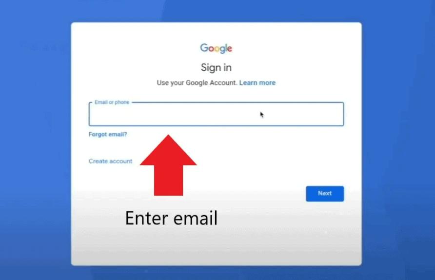 Sign in to Play Store