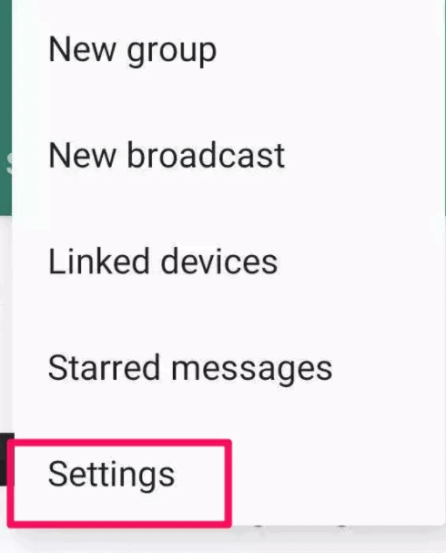 Whatsapp Settings