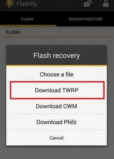 Download TWRP
