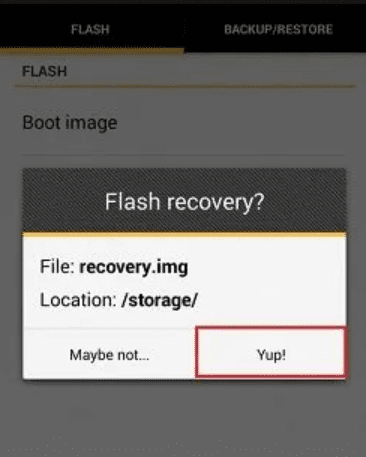 Flash Recovery to unlock bootloader without pc