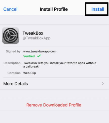 install Tweakbox