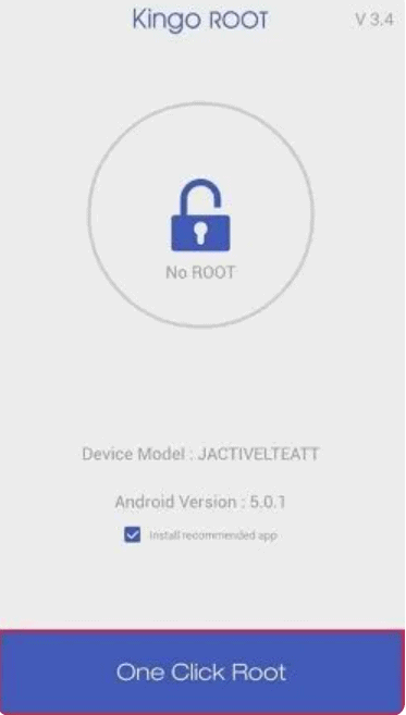 One Click Root Button