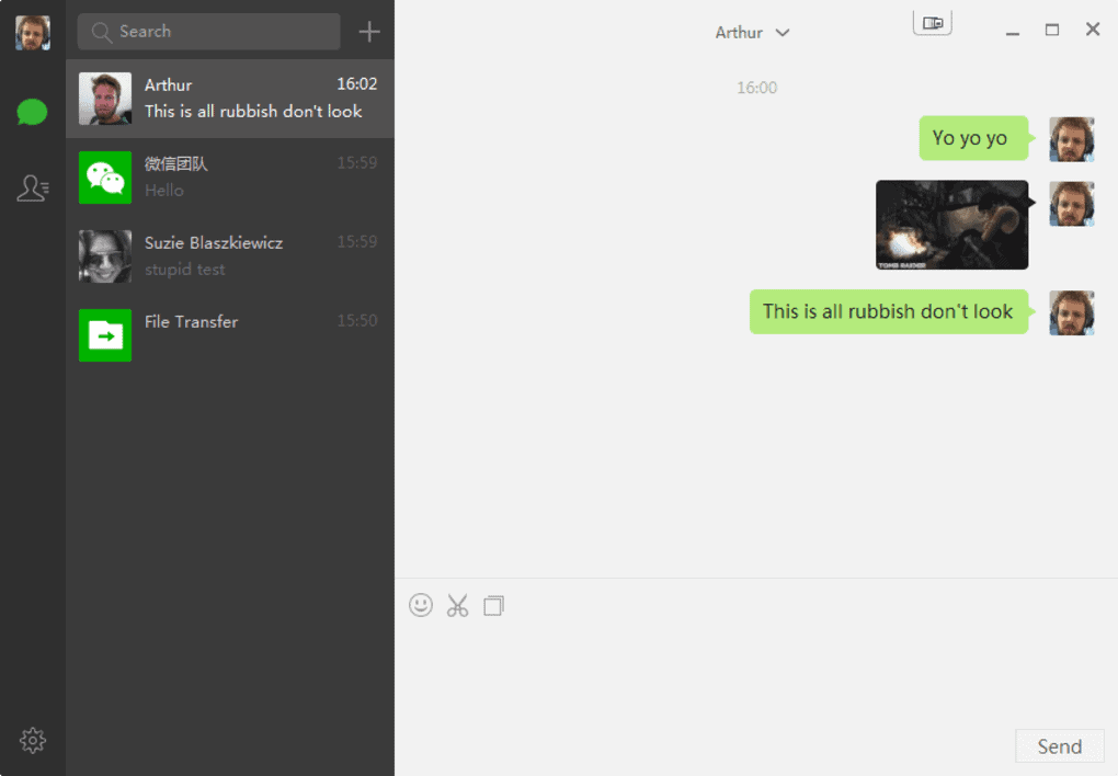 Wechat on PC
