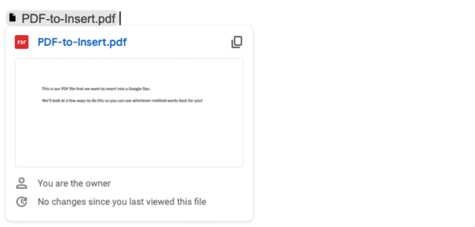 How to Insert a PDF into Google Doc  Updated  - 67
